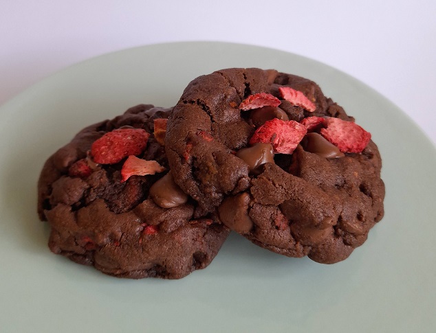 Chocolate Strawberry Biscuits
