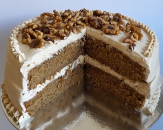 Coffee and Walnut Cake
