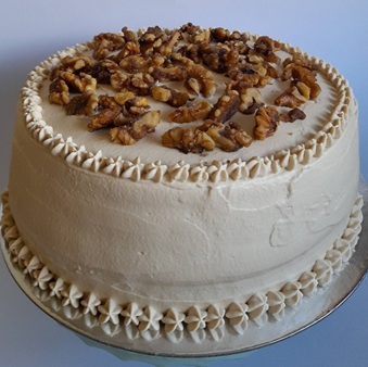 Coffee and Walnut Cake